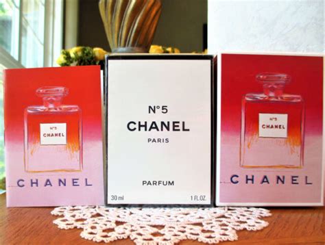 RARE CHANEL No 5 PARFUM ANDY WARHOL Limited Edition 